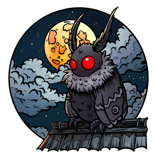 THE MOTHMAN STICKER