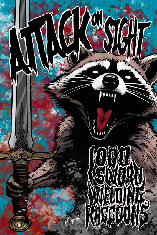 ATTACK ON SIGHT PRINT