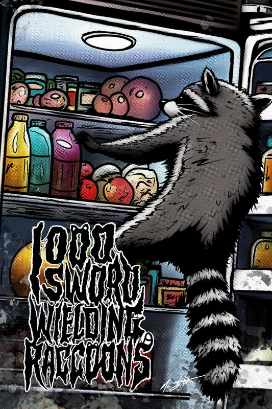 THE FRIDGE RAIDER PRINT