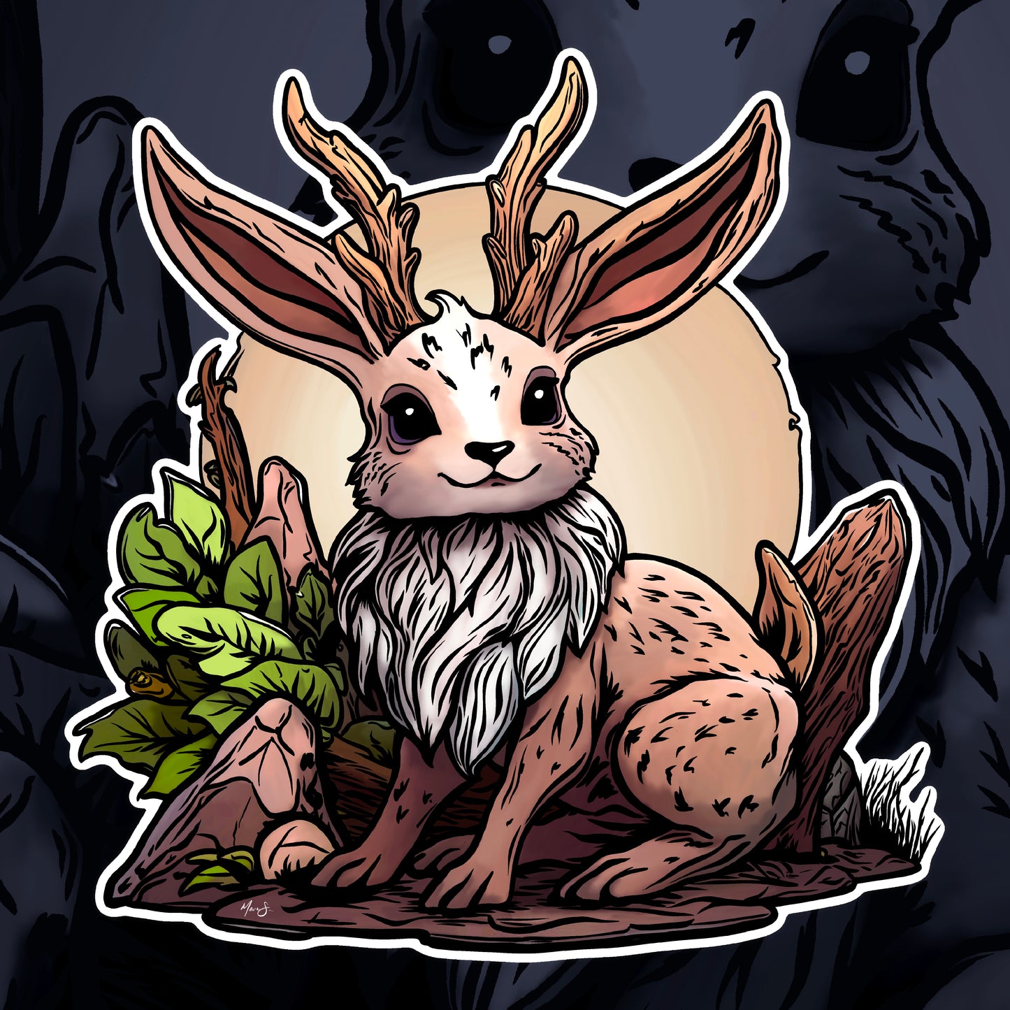 THE JACKALOPE V1 PRINT