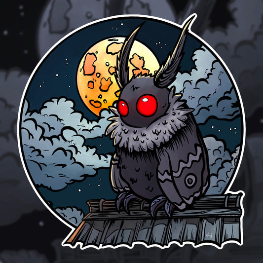 THE MOTHMAN PRINT