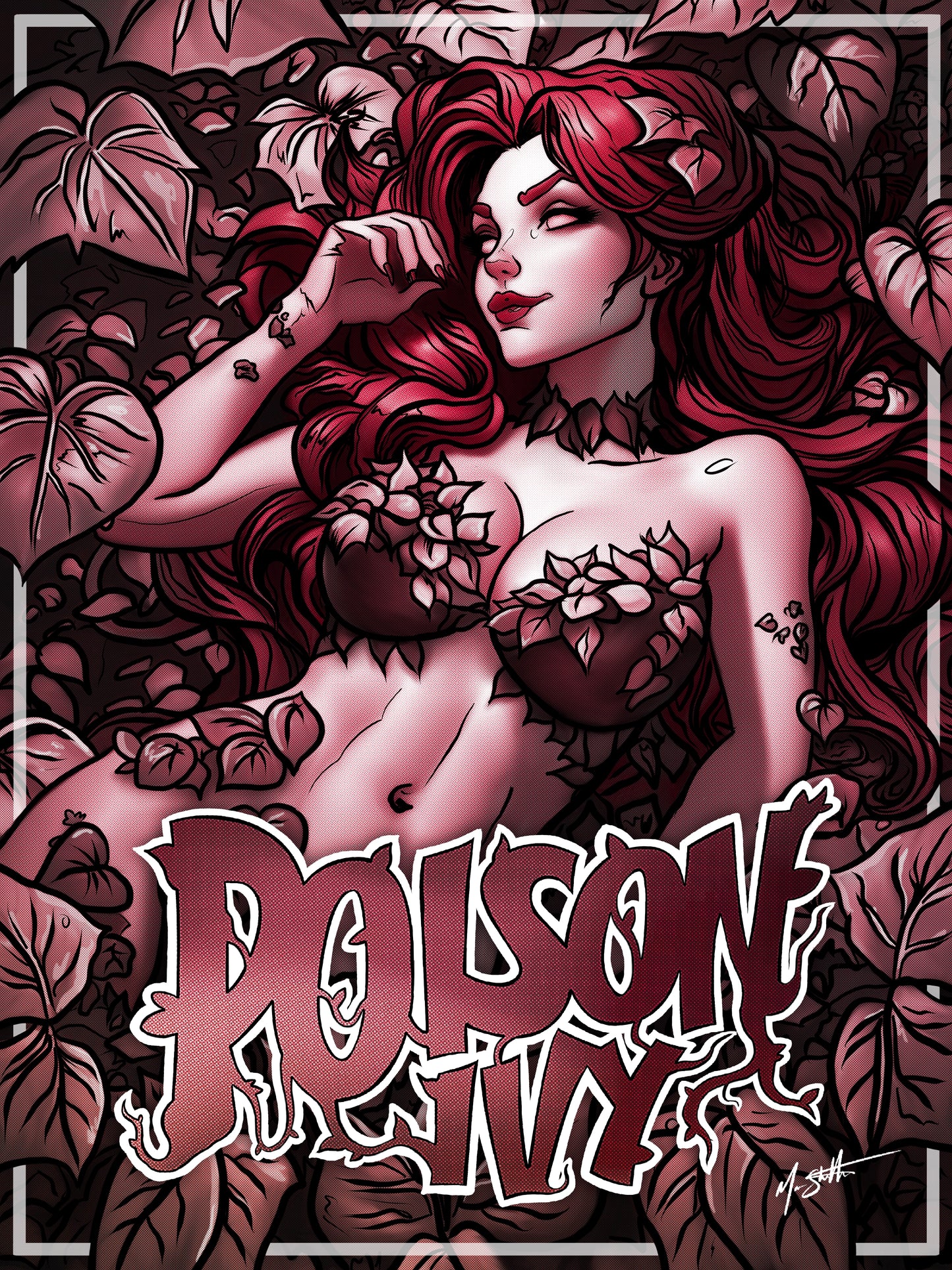 POISON IVY (ROSE EDITION) PRINT