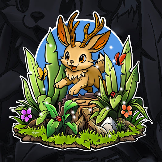 THE JACKALOPE V2 PRINT