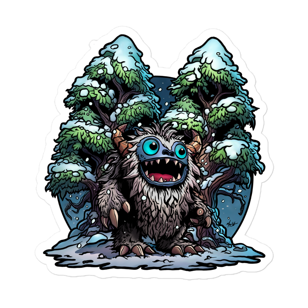 THE YETI STICKER
