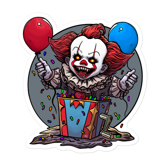 THE CLOWN STICKER