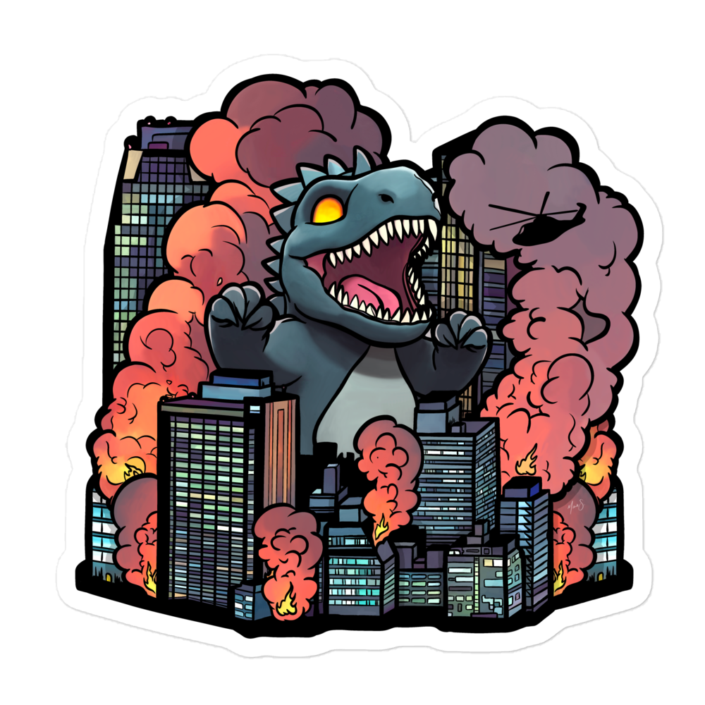 THE KAIJU STICKER